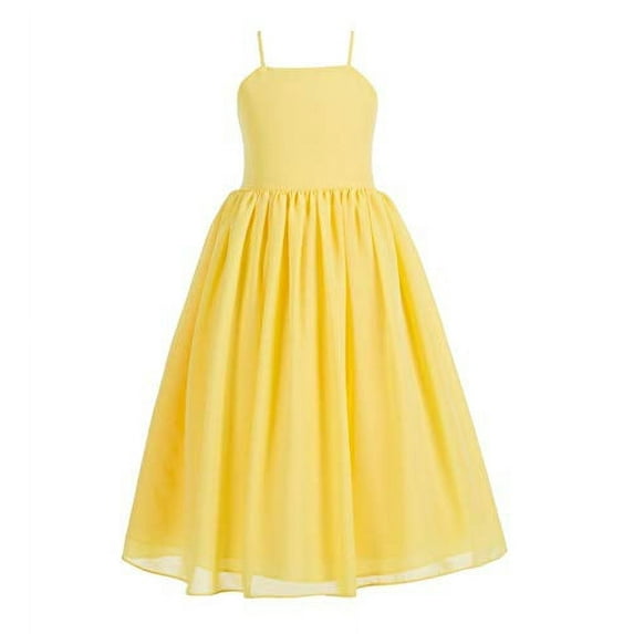 Ekidsbridal Criss-Cross Chiffon Flower Girl Dress Junior Pageant Formal Photoshoot Party Gown 191 8