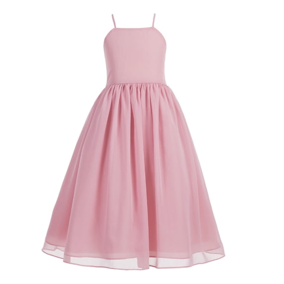 Ekidsbridal Criss-Cross Chiffon Flower Girl Dresses for Weddings Junior Bridesmaid Birthday Party Evening Gown 191 10