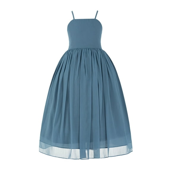Ekidsbridal Criss-Cross Chiffon Flower Girl Dresses for Weddings Junior Bridesmaid Birthday Party Evening Gown 191 12