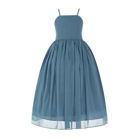 Ekidsbridal Criss-Cross Chiffon Flower Girl Dresses for Weddings Junior Bridesmaid Birthday Party Evening Gown 191 12
