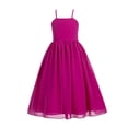 thumbnail image 1 of Ekidsbridal Criss-Cross Chiffon Flower Girl Dresses for Weddings Junior Bridesmaid Birthday Party Evening Gown 191 8, 1 of 3