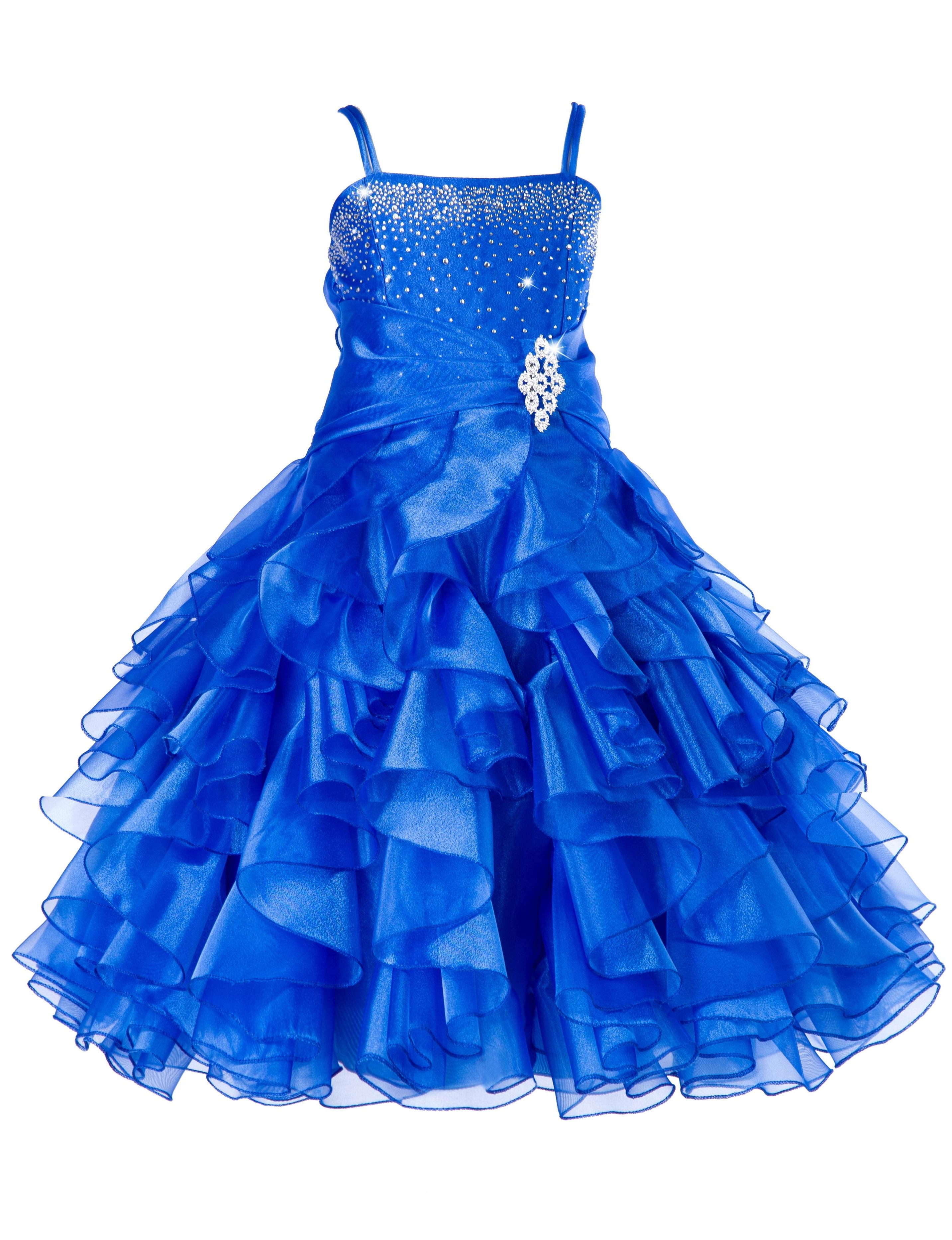 Royal Blue Flower Girl Dresses