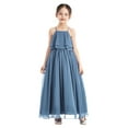 thumbnail image 1 of Ekidsbridal Girl Formal Flower Girl Dress - A-Line Ruffle Chiffon 192-A (Size: 2-12), 1 of 6