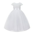 thumbnail image 1 of Ekidsbridal Girl Pageant Flower Girl Dress - Cap Sleeves Sequins with Tulle 211-A (Size: 2-10), 1 of 2