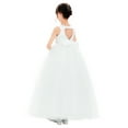 thumbnail image 1 of Ekidsbridal Girl Pageant Flower Girl Dress - Tutu Satin Heart Cutout with Tulle Sash 247-A (Size: 2-12), 1 of 6