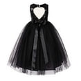 thumbnail image 1 of Ekidsbridal Heart Cutout Sequin Flower Girl Dress Junior Pageants Princess Ballroom Dance Gown 172seq 10, 1 of 3