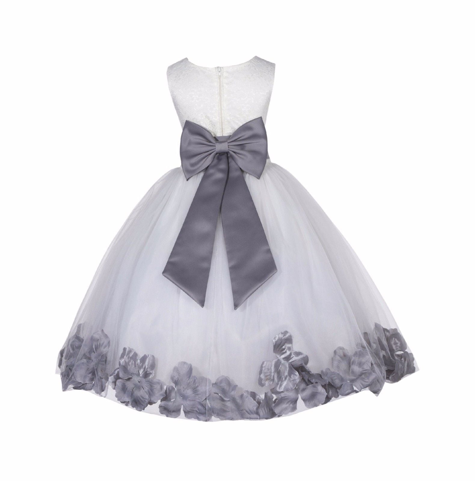 Beautiful Infant and Children's Evening Dress with Flowers main image 1
