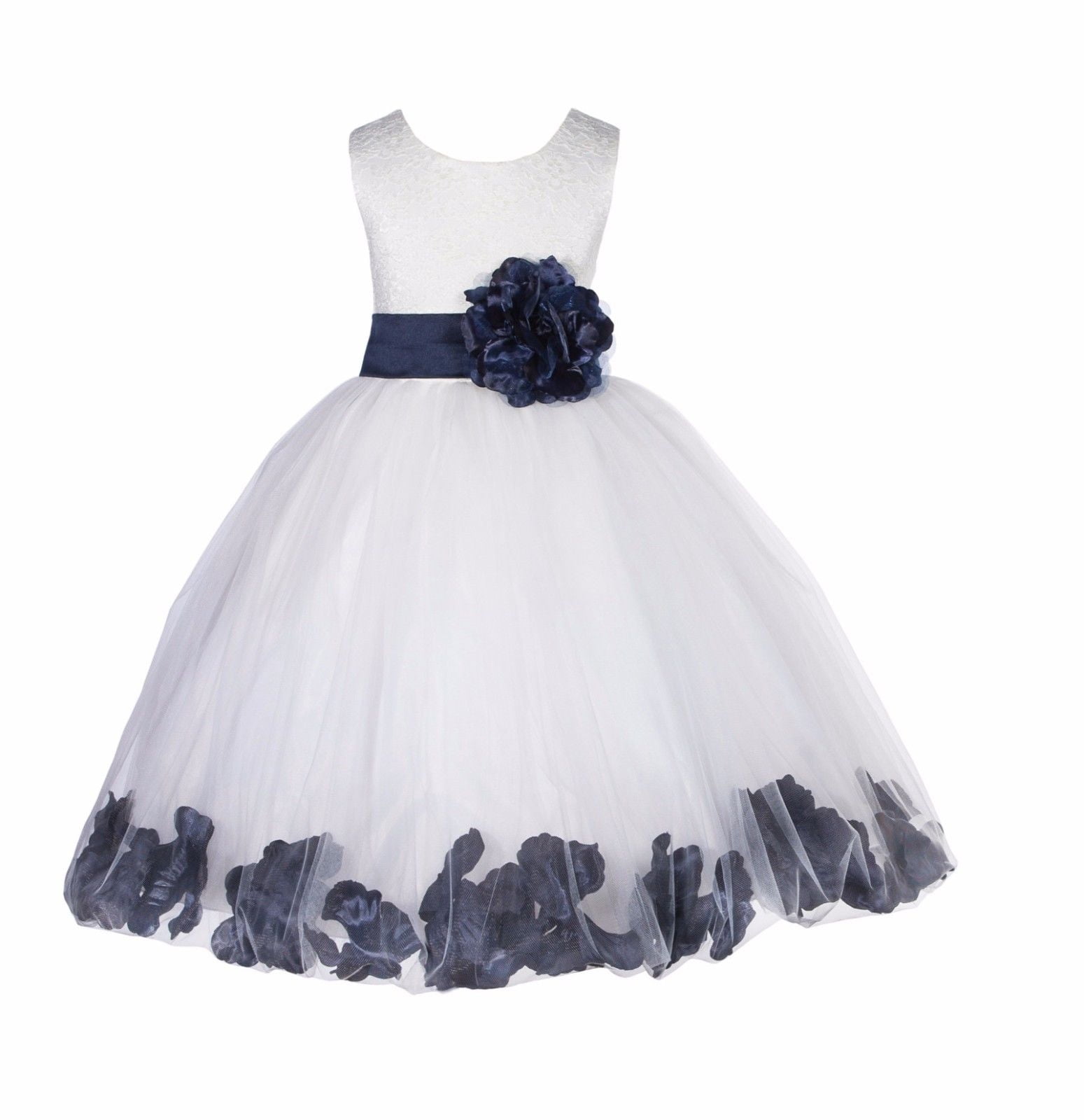 Beautiful Infant and Children's Evening Dress with Flowers main image 0