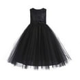 thumbnail image 1 of Ekidsbridal Lace Tulle Tutu Flower Girl Dress Formal Evening Gown Wedding Reception Birthday Party Social Event 188 8, 1 of 2