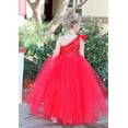thumbnail image 1 of Ekidsbridal One-Shoulder Sequin Tutu Flower Girl Dress for Wedding Father Daughter Dance Ceremony Gown 182 5, 1 of 7