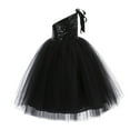 thumbnail image 1 of Ekidsbridal One-Shoulder Sequins Tutu Junior Flower Girl Dress Pageant Gown 182 6, 1 of 3