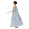 thumbnail image 1 of Ekidsbridal One Shoulder Sequins Chiffon Flower Girl Dresses for Wedding Reception Ballroom Dance Evening Gown 328, 1 of 6
