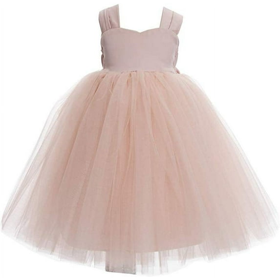 Ekidsbridal Sweetheart Neck Top Tutu Baby Flower Girl Dress Communion Baptism for Church Christening 201 10