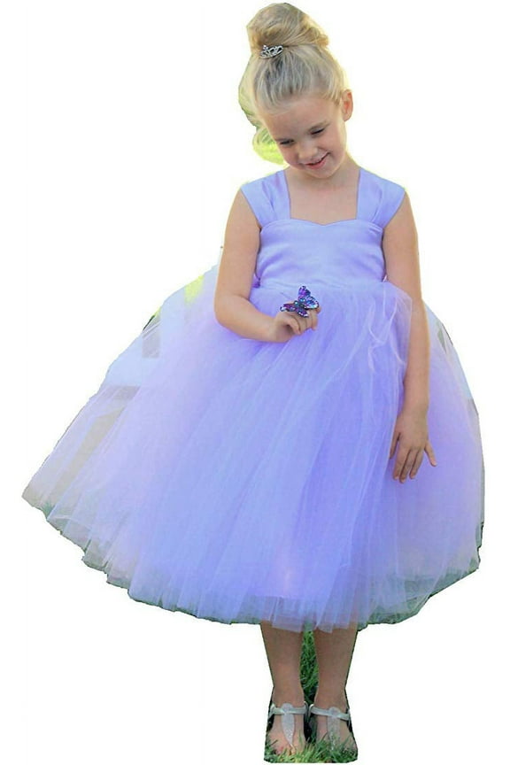 Sweetheart Neck Top Tutu Flower Girl Dress Wedding Tulle Pageant Gown for Toddlers 201 2