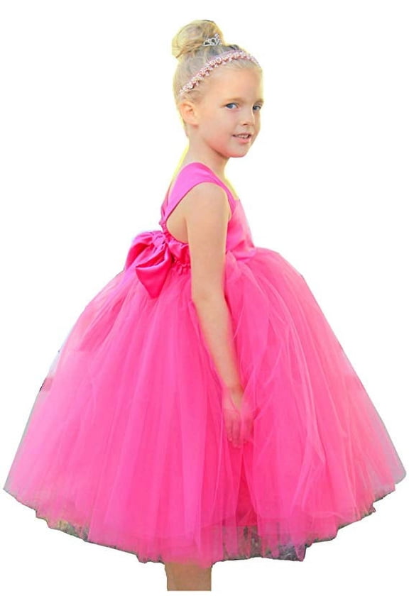 Sweetheart Neck Top Tutu Baby Flower Girl Dress Communion Baptism for Church Christening 201 M
