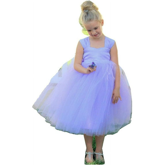 Ekidsbridal Sweetheart Neck Top Tutu Flower Girl Dress Wedding Tulle Father Daughter Dance Recital Gown for Toddlers 201 6