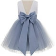 thumbnail image 1 of Ekidsbridal V-Back Backless Lace Formal Flower Girl Dress Wedding Reception Toddlers Birthday Party 206T 5, 1 of 3