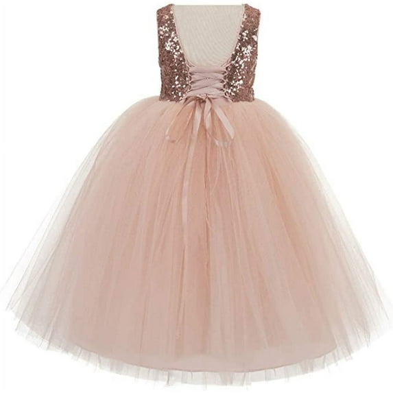 Ekidsbridal Vintage Corset Tutu Formal Flower Girl Dresses Graduation Ceremony Birthday Party Gown 205 4