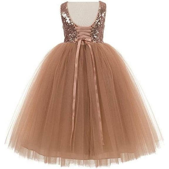 Ekidsbridal Vintage Corset Tutu Flower Girl Dress Junior Bridesmaid Wedding Pageant 205 8