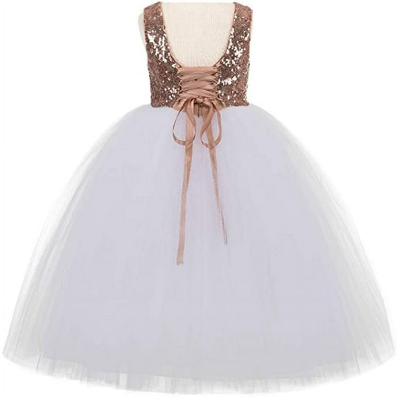 Ekidsbridal Vintage Corset Tutu Formal Flower Girl Dresses Graduation Ceremony Birthday Party Gown 205 10