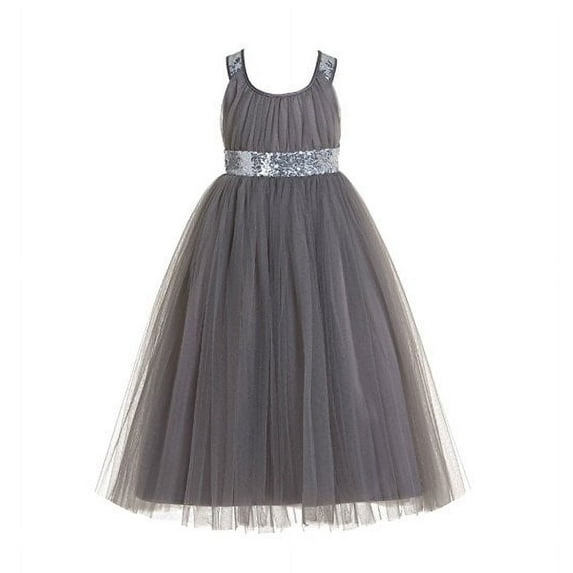 Ekidsbridal Wedding Cross Straps A-Line Flower Girl Dresses Junior Pageant Holiday Birthday Party Gown 173 12