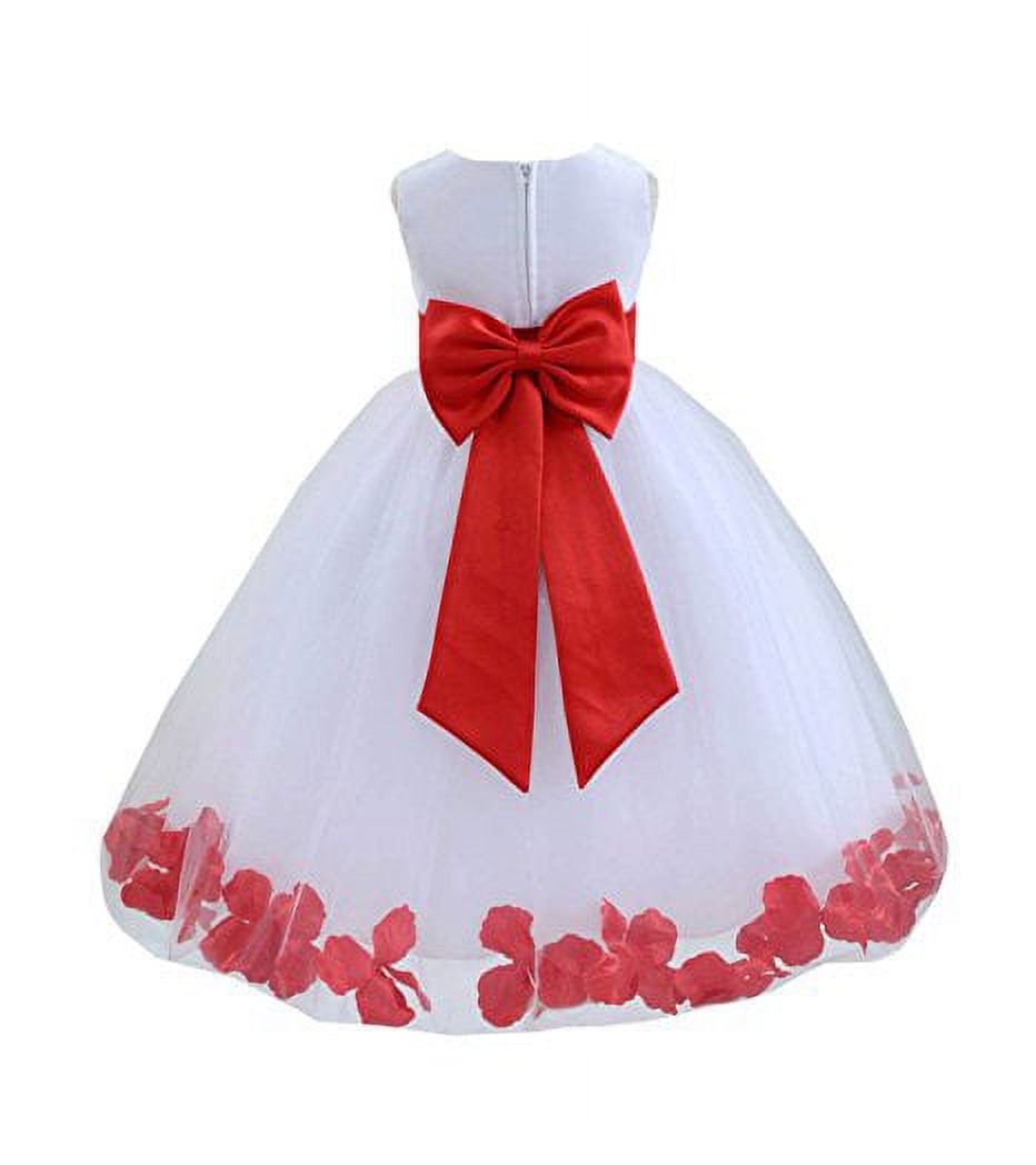red dresses for juniors amazon Red girl dress, Junior bridesmaid dress, Flower girl dress red, Ivory girl dress, Satin Flower girl dress, Birthday dress, Ball gown