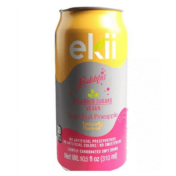 Ekii Lightly Carbonated Pineapple 10.5 oz (12Pack)
