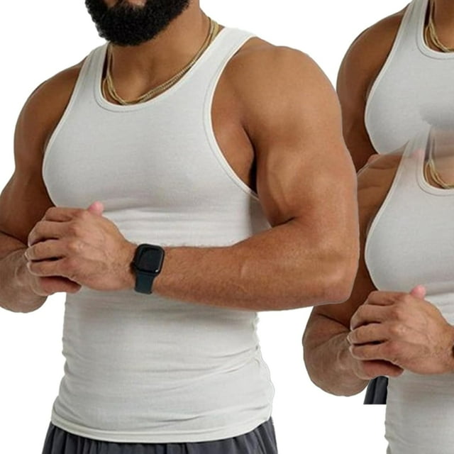 Ekko Beaters, 3 Pack Ekko Beaters for Men, Ekko Beaters Tank Tops Men Compression, Muscle Shirts for Men