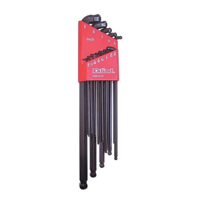 Eklind 17213 Double-Ball Hex Key SAE 13 Piece Set