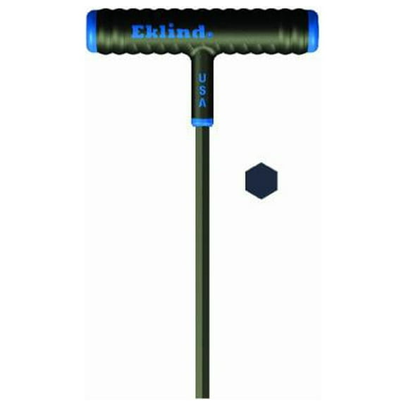 Eklind 64660 Power-T T-Handle Hex Key Allen Wrench, 6-In. Arm, 6 MM - Quantity 4
