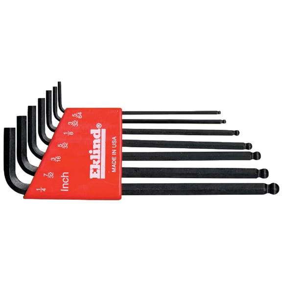 Eklind 7-Piece Ball-End Hex Key Set - Single Pack