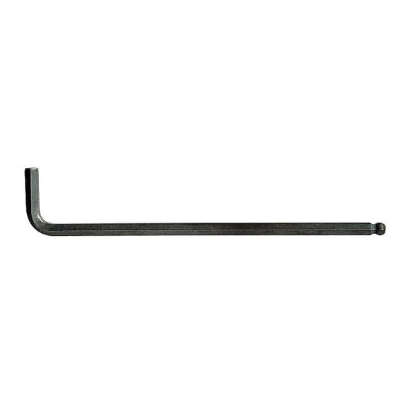 SAE Plain Ball Hex Key Hex Key, 5/16" Tip Size, 7 9/16 in Long, 1 1/4 in Short