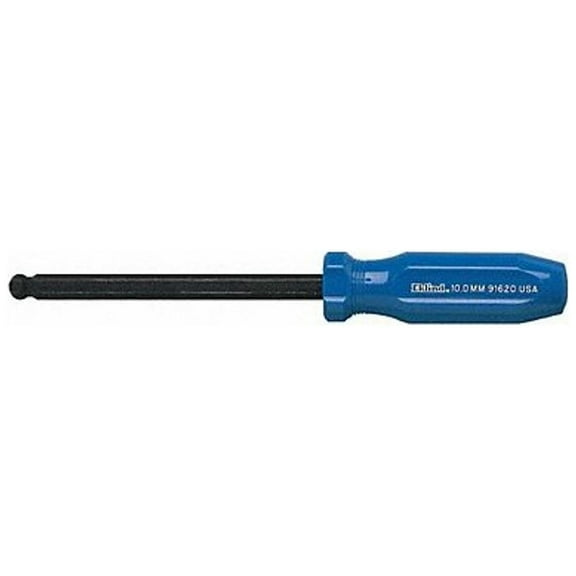 Eklind Ball End Hex Screwdriver, 8 mm
