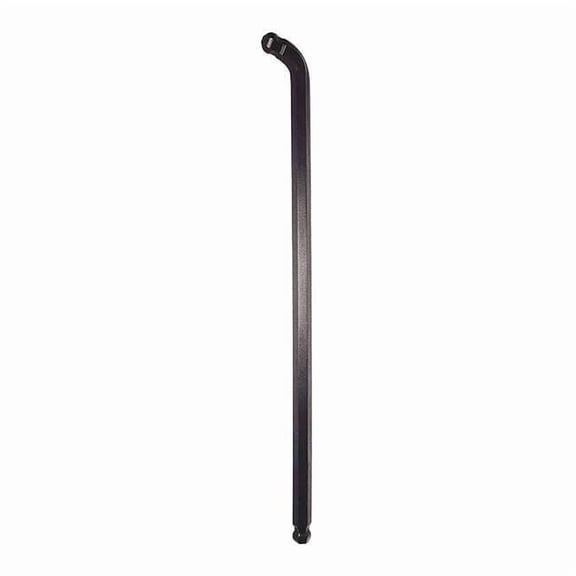 Metric Plain Double-Ball-Hex Key Hex Key, 6 mm Tip Size, 7 in Long, 31/64 in Short 19612