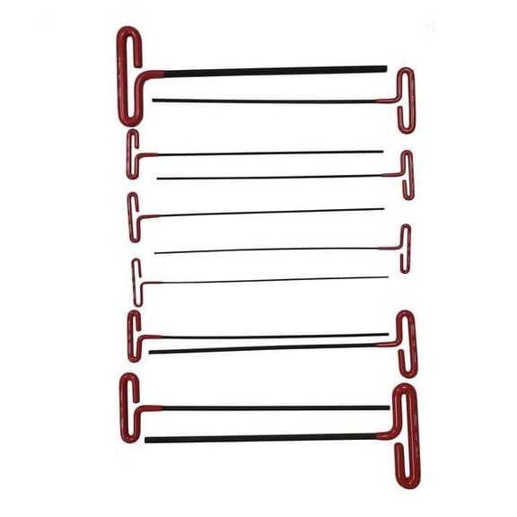 Eklind Hex Key Set,SAE,Cushion Grip,11 Pieces 53211