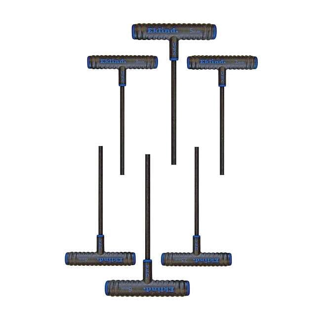 Eklind 6 Piece Metric T-Shape Hex Key Set, 64606 64606