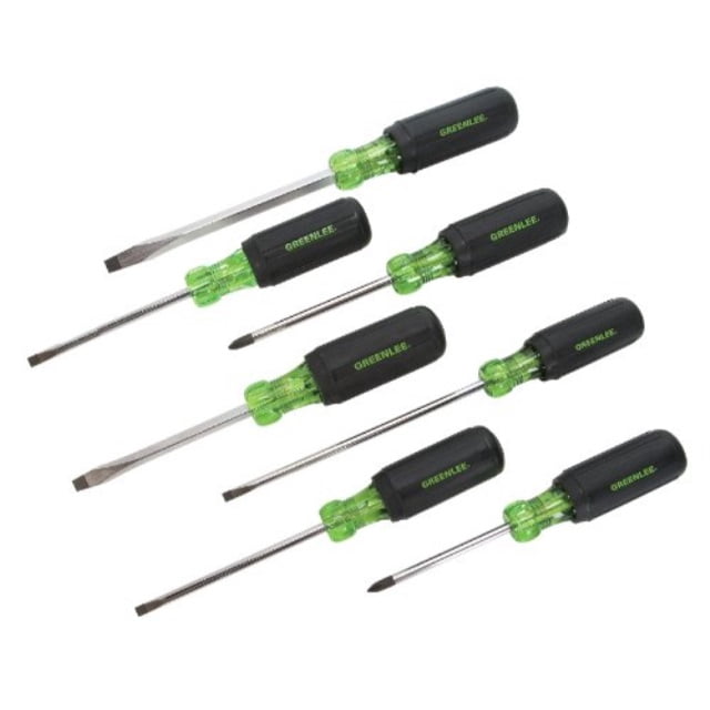 greenlee 0153-02c screwdriver set, 7-piece