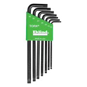 Eklind Tool 10907 7 Piece Long Torx L-Key Set