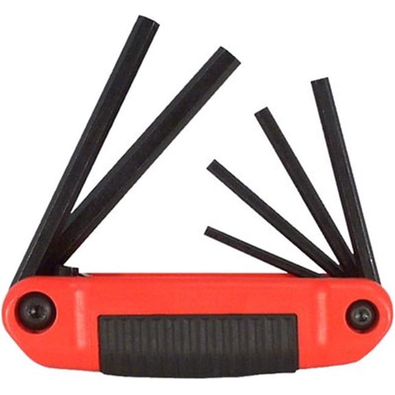 Eklind Tool 6-Pc Ergo-Fold Hex Key Set Large Handl
