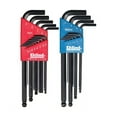 thumbnail image 1 of Eklind Tool Ball-Hex-L Assorted Metric and SAE Long Arm Hex L-Key Set Multi-Size in. 22 pc., 1 of 3