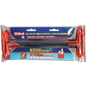 Eklind Tool Company EKL53198 8 Piece 9 Inch Cushion Grip SAE T-Handle Hex Key Set