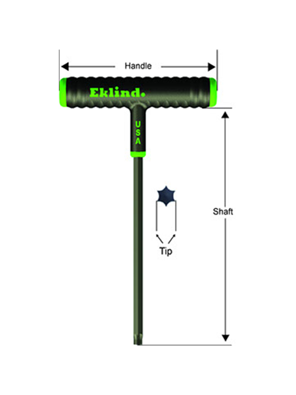 Tool Company Power-T T-Handle Torx Key T45
