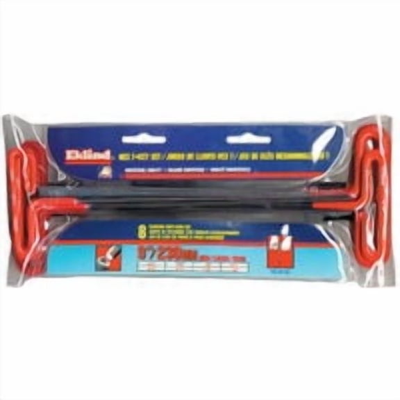 Eklind Tool Eklind 8-Piece 9 In. Standard T-Handle Hex Key Set - Pack of 6