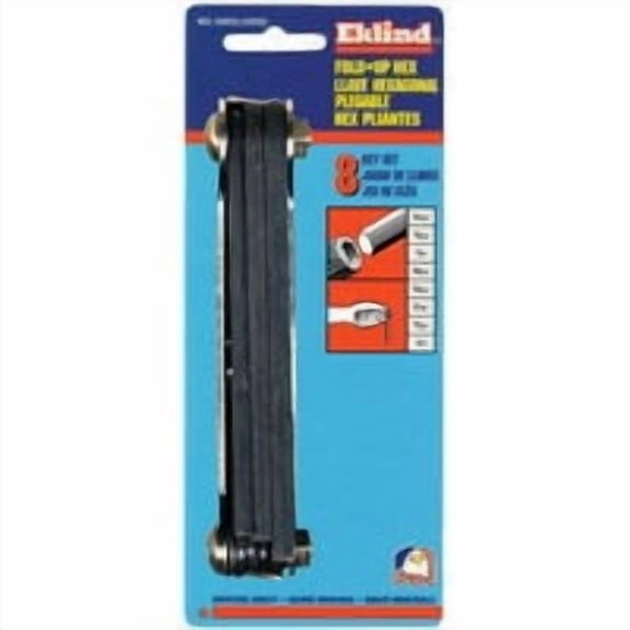 Eklind Tool Eklind 8-Piece Heavy-Duty Hex Key Set - Pack of 6 Bulk Restock Pack