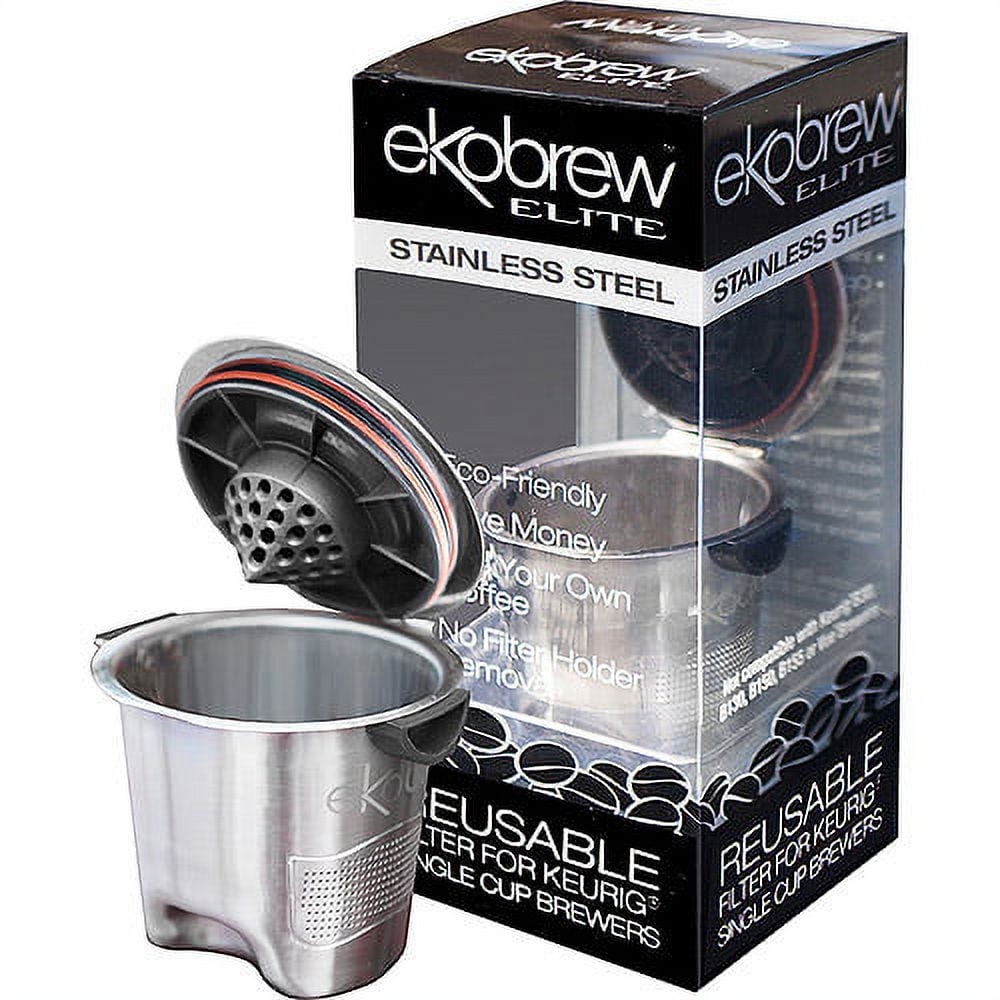 Ekobrew Elite Reusable KCup Stainless Steel Reusable Keurig Kcup Filter