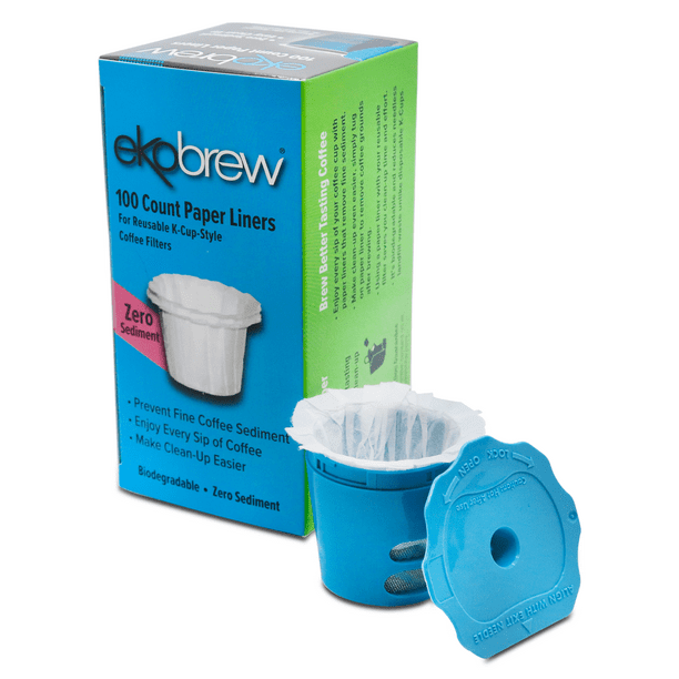 Ekobrew Paper Filters, 100 Ct