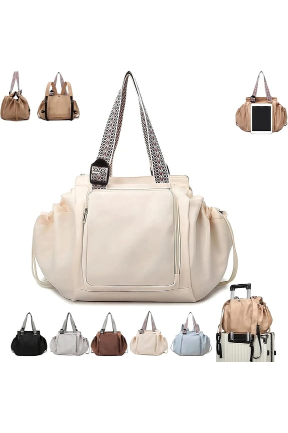Ekon Essential Tote Bag, 3-in-1 Convertible Backpack with 15 Pockets, Multifunctional Organizer for Travel & Daily Commute