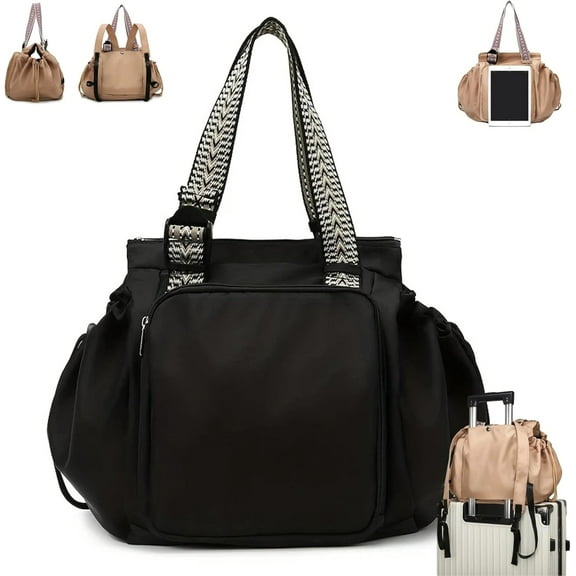 Ekon Essential Tote Bag, 3-in-1 Convertible Backpack with 15 Pockets, Multifunctional Organizer for Travel & Daily Commute