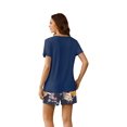 thumbnail image 1 of Ekouaer 3 PCS Maternity Nursing Pajamas Set Postpartum Breastfeeding Short Sleeve Shirts, 1 of 6