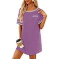 thumbnail image 1 of Ekouaer Ladies Nightgowns for Women Nightgown Soft Cotton Sleep Shirts Ladies Night Gowns, 1 of 6